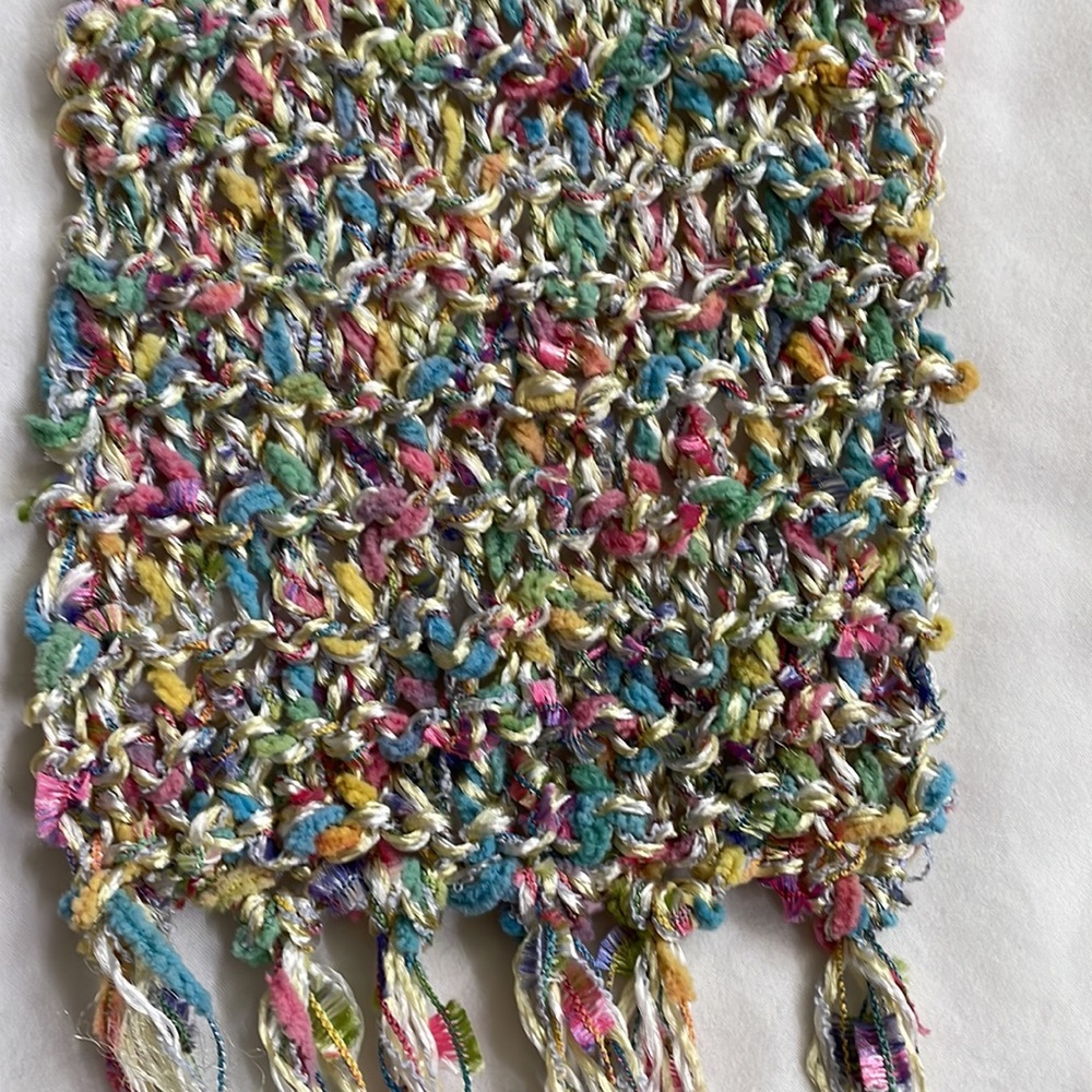 Handmade Beautiful colorful scarf